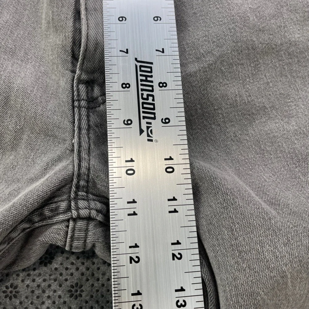Levis 559 Relaxed Straight Jeans Mens 36x32 Grey Stretch Denim WaterLess Denim